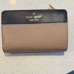 Kate Spade Black and Brown Wallet